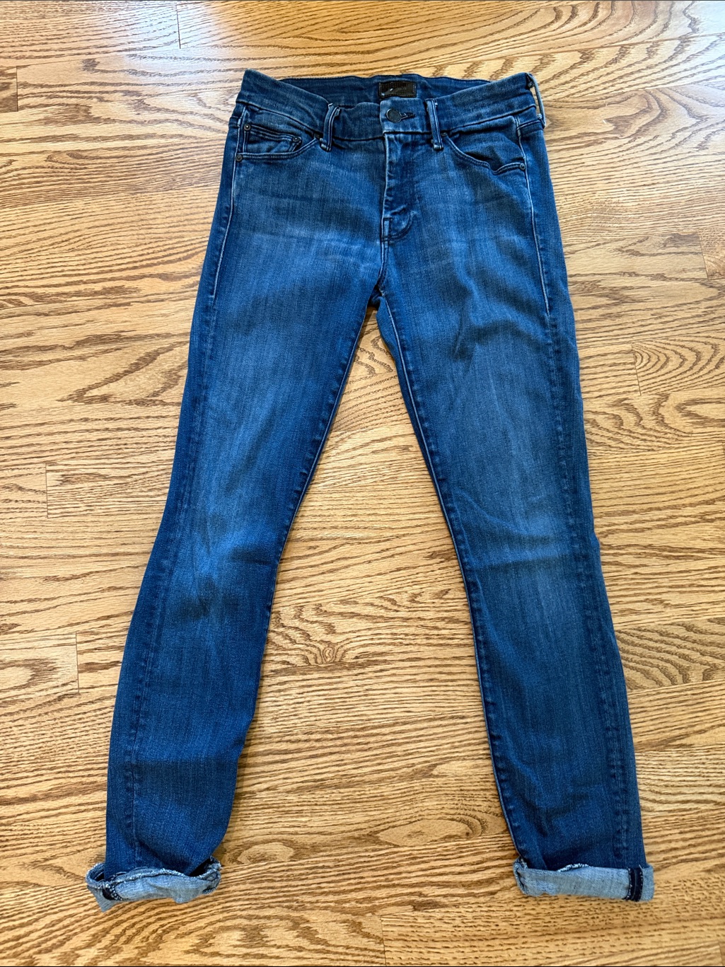 Mother Women's Indigo Skinny Jeans